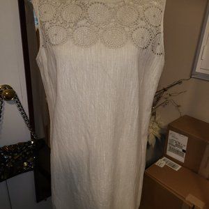 Dana Buchman Linen Blend Dress